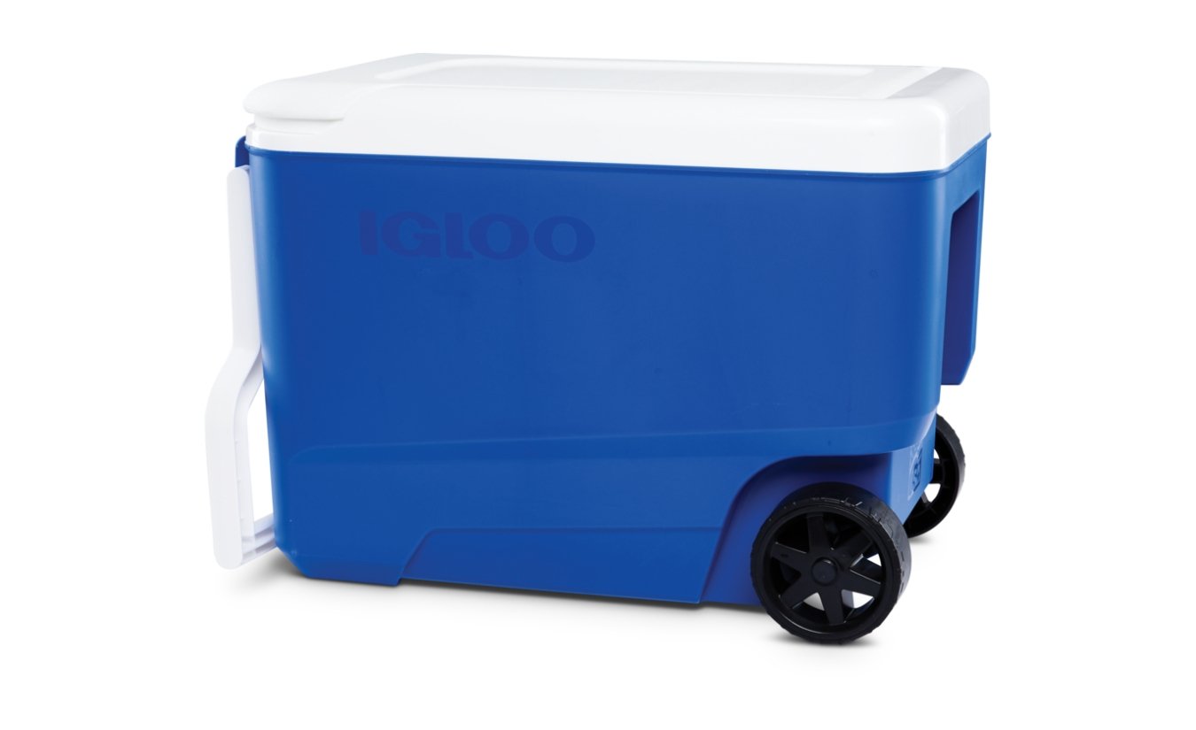 Wheelie Cool 38 (36 liter) koelbox op wielen blauw