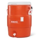 10 Gallon Seat Top (38 Litre) Distributeur de boissons isotherme avec porte-gobelet Orange 
